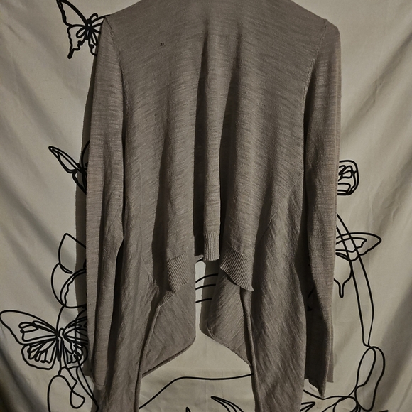 Torrid Gray Knit Cardigan - Picture 2 of 4